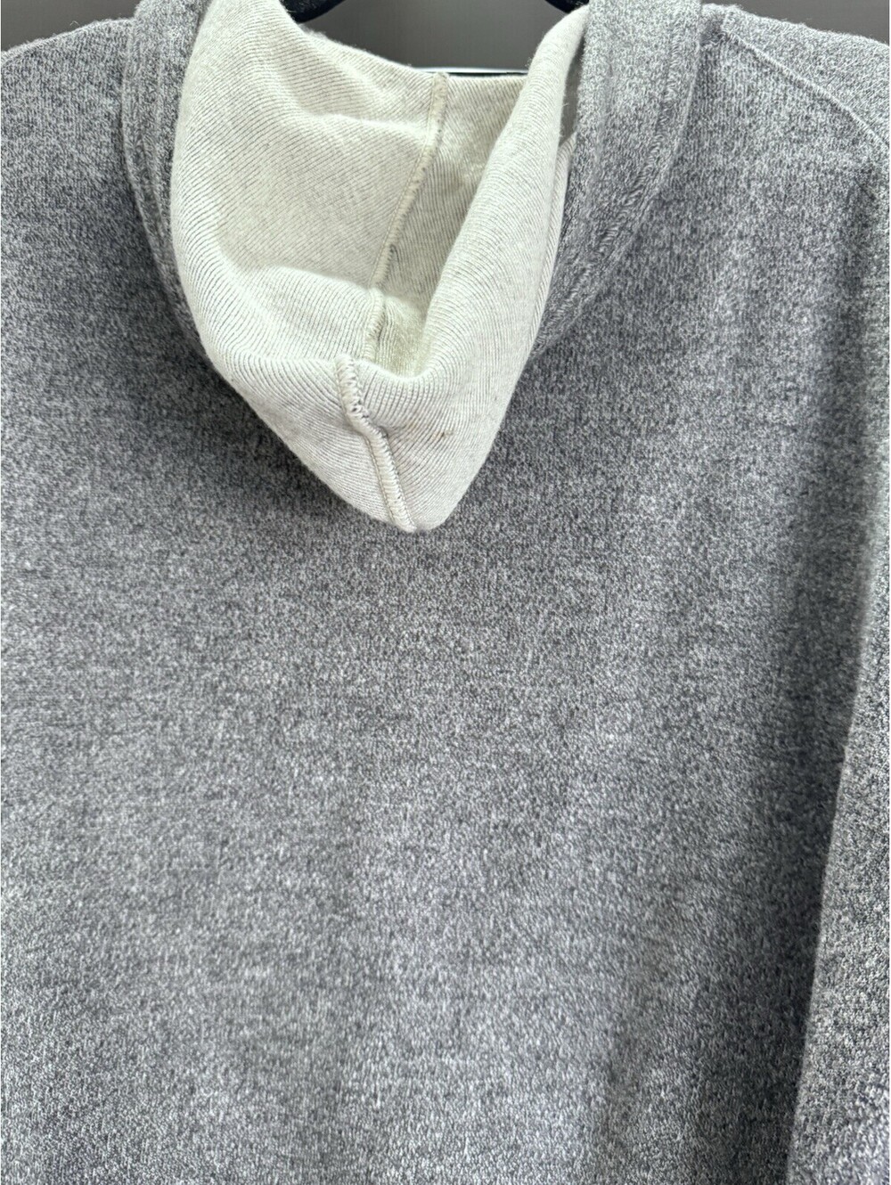 Louis Vuitton Grey Wool Blend Hoodie with Patch Detail - Picture 3 of 4
